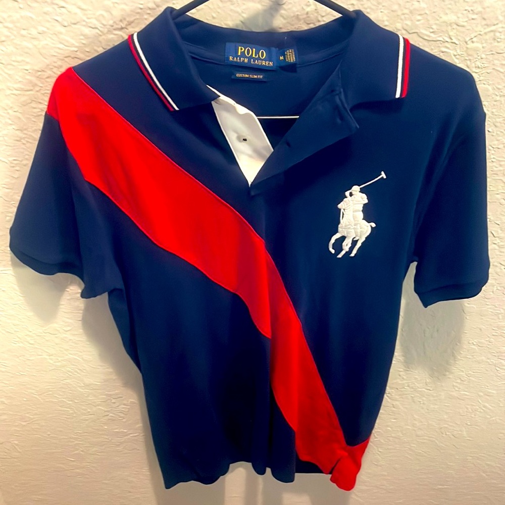 Polo collar tee
